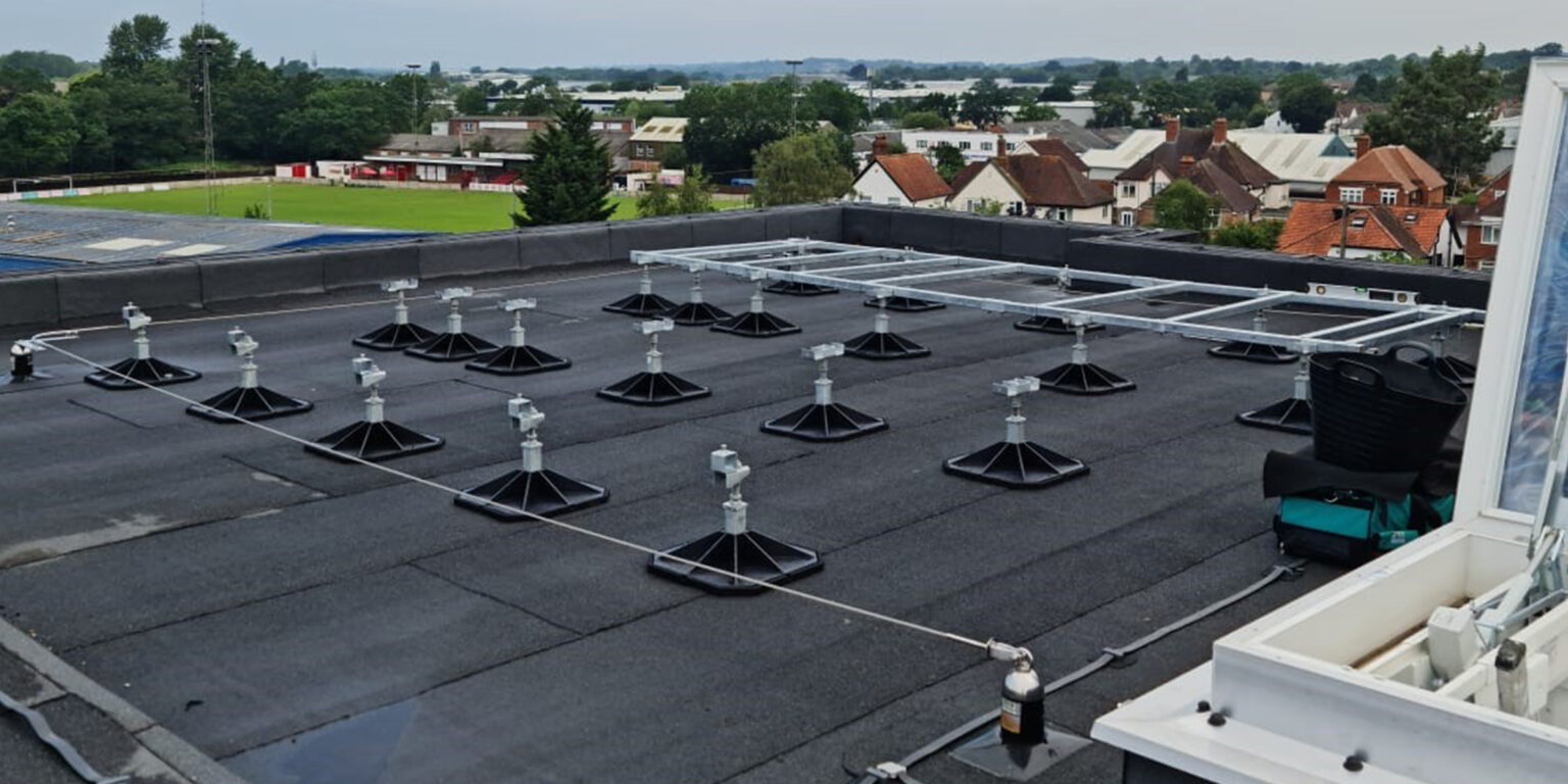 Rooftop Support Installation | Big Foot Systems